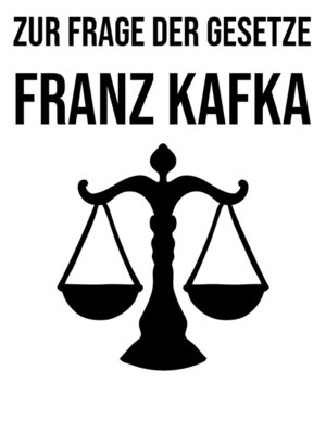 cover image of Zur Frage der Gesetze
